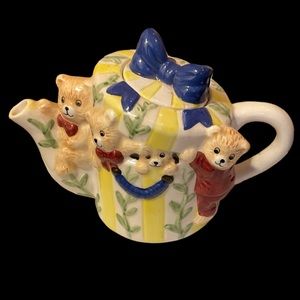 Cardinal Tea Nee Teddy Teapot Collection Gift Tea